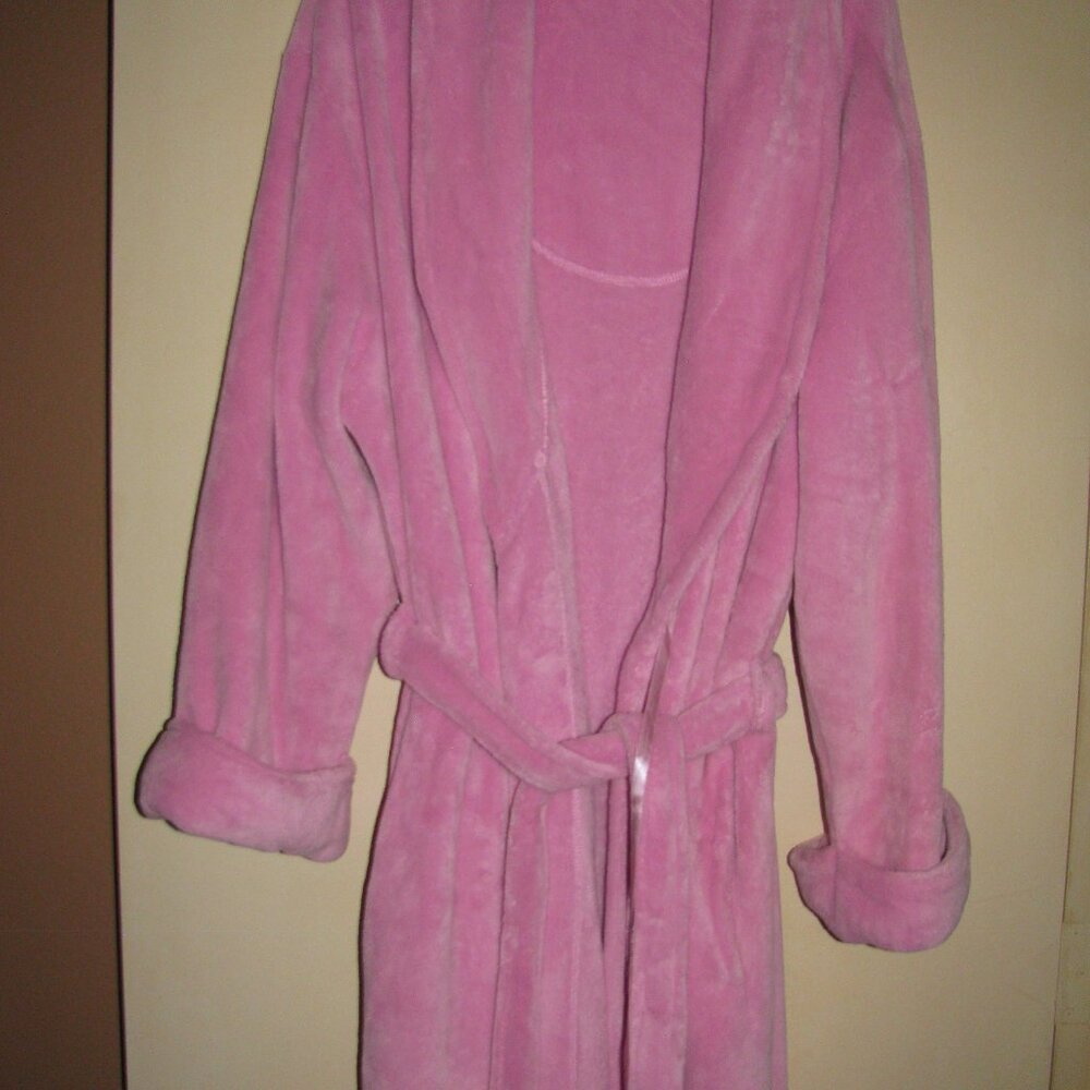 Basic Elements Soft Plus Robe In Pink! Size Xl - image 1